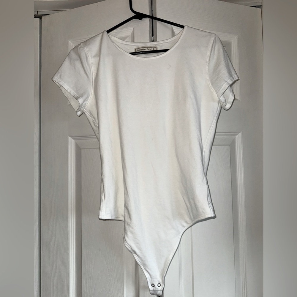 Abercrombie & Fitch White Bodysuit
